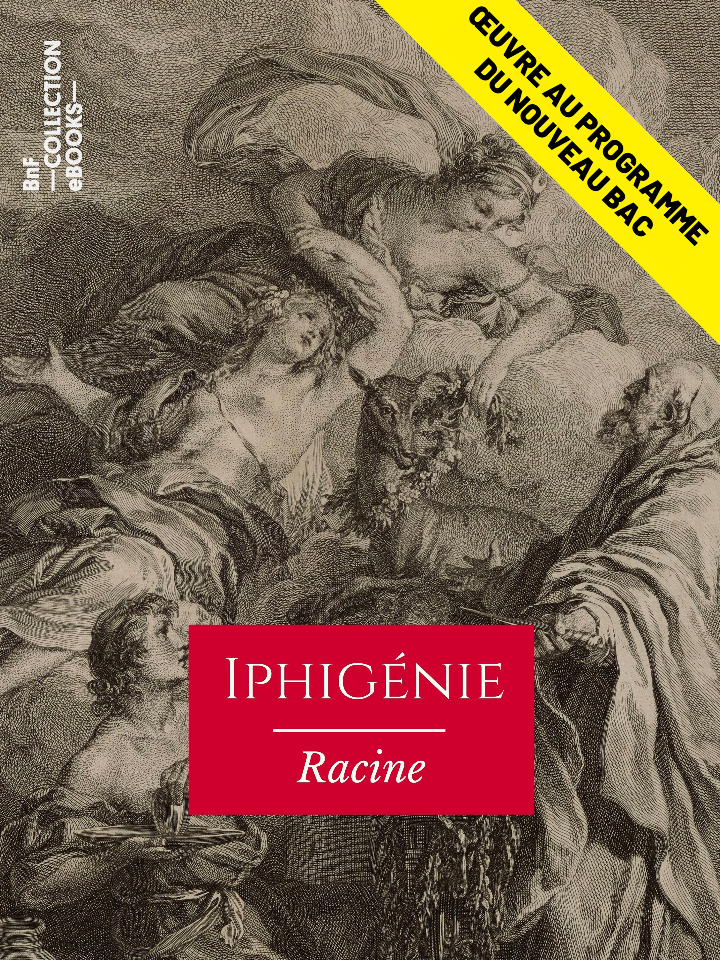 Couverture ebook de Iphigénie, de Jean Racine
