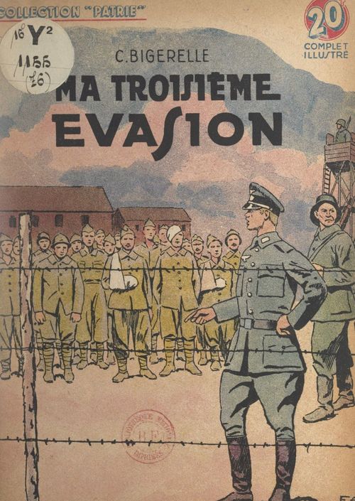 ebook cover of Ma troisième évasion, by C. Bigerelle