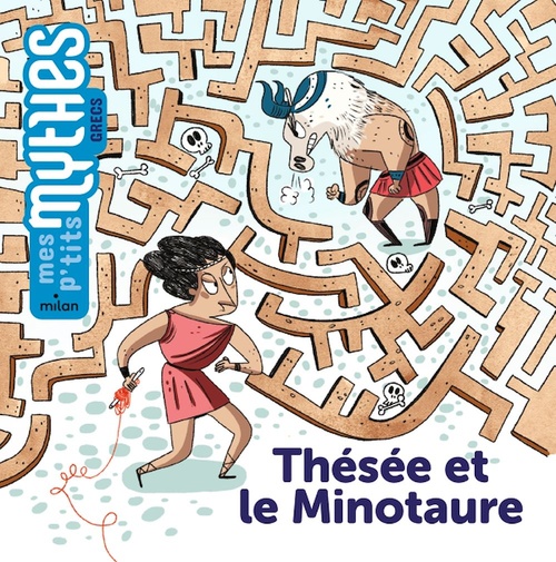 ebook cover of Thésée et le Minotaure, by Rose Marin