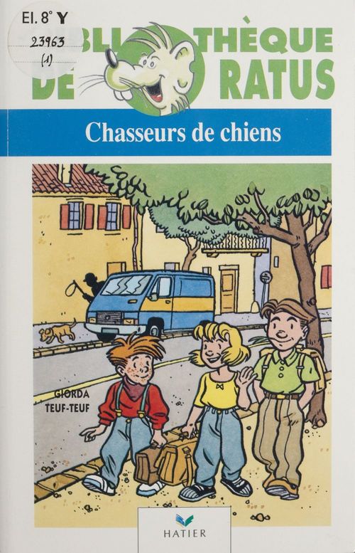 Couverture ebook de Chasseurs de chiens, de Giorda, Teuf-Teuf