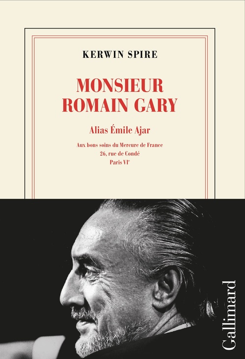 Couverture ebook de Monsieur Romain Gary, de Kerwin Spire