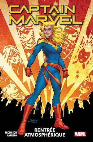 Couverture ebook de Captain Marvel (2019) T01, de Kelly Thompson, Carmen Camero