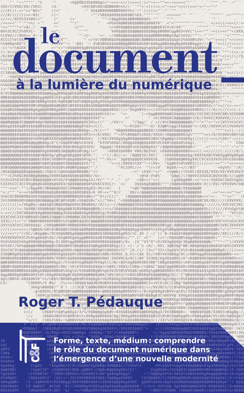 ebook cover of Le Document à la lumière du numérique, by Roger t. Pédauque