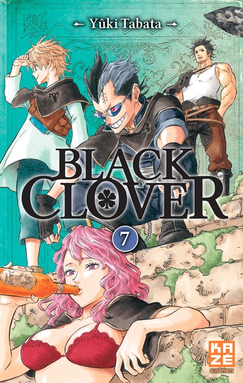 Couverture ebook de Black Clover T07, de Yûki Tabata