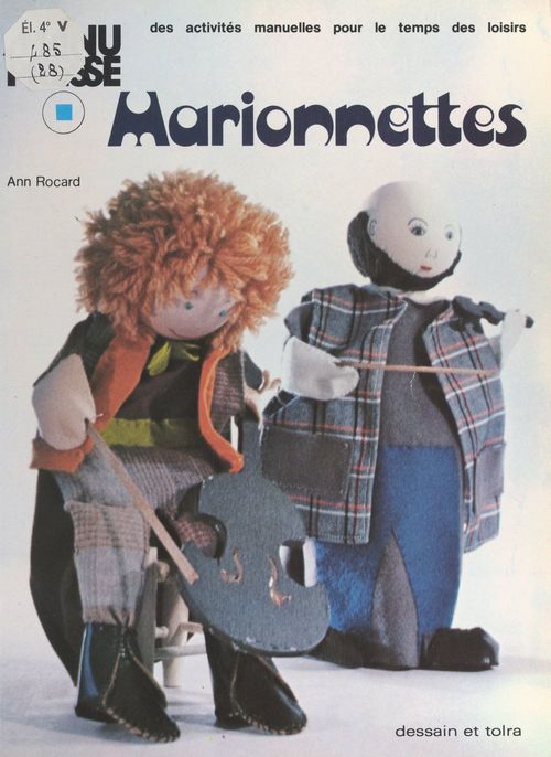 Couverture ebook de Marionnettes, de Ann Rocard