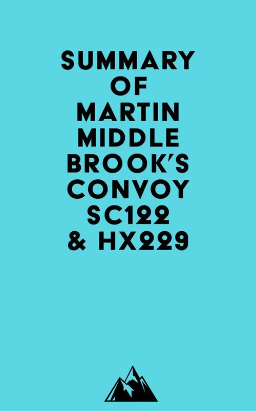 ebook cover of Summary of Martin Middlebrook's Convoy SC122 & HX229, by Everest Media