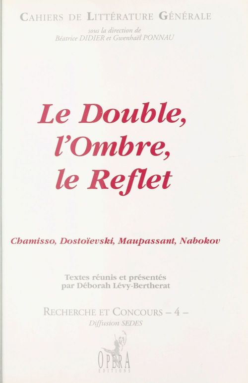 ebook cover of Le Double, l'ombre, le reflet, by Collectif