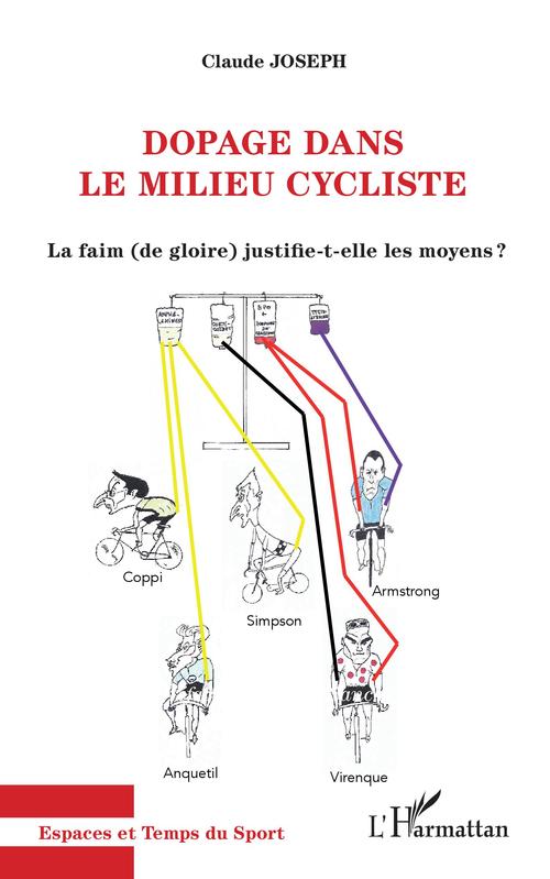 Couverture ebook de Dopage dans le milieu cycliste, de Claude Joseph