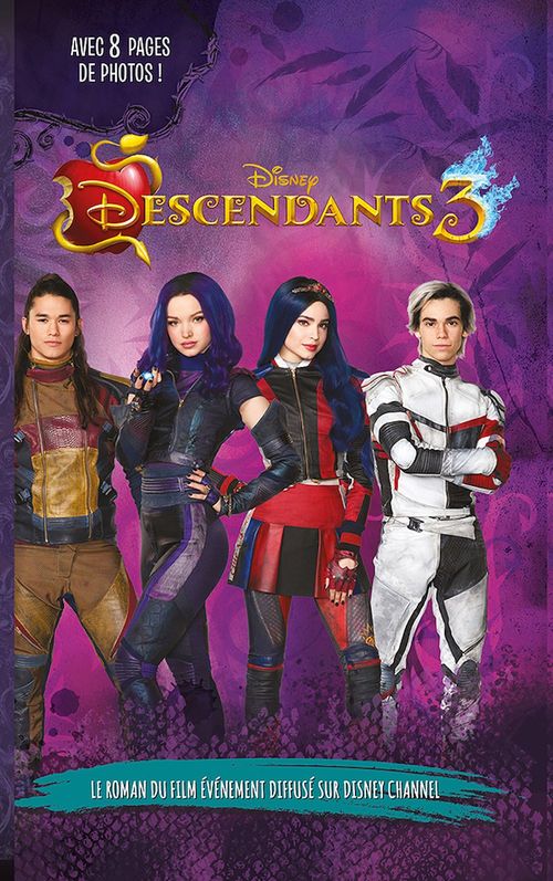 Couverture ebook de Descendants 3 - Le roman du film, de Brigitte Hébert
