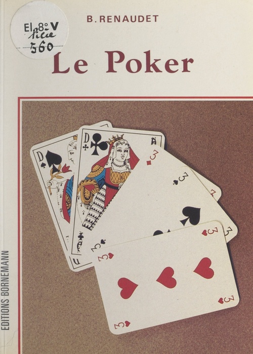 ebook cover of Le poker, by Benjamin Renaudet