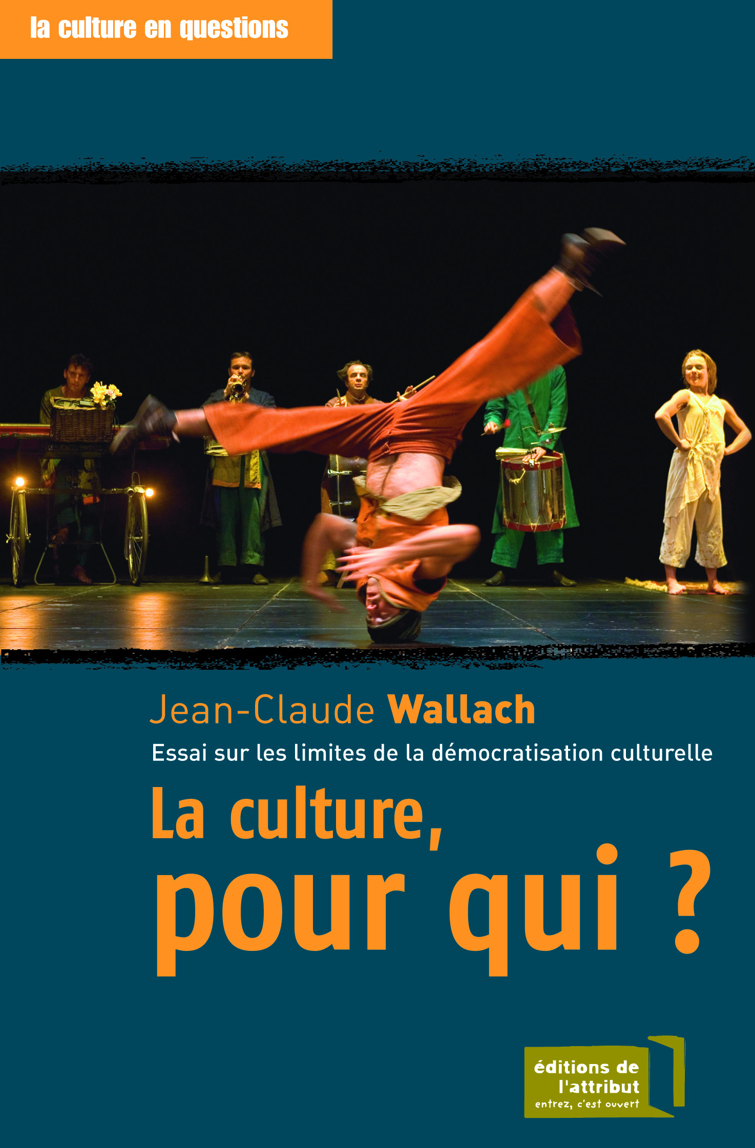 Couverture ebook de La culture, pour qui ?, de Wallach