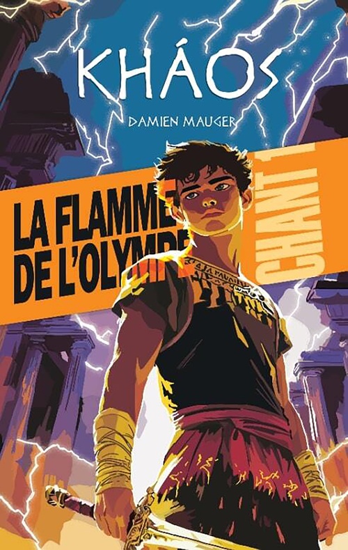ebook cover of La Flamme de l'Olympe, by Damien Mauger