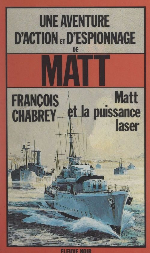 Couverture ebook de Matt et la puissance laser, de François Chabrey