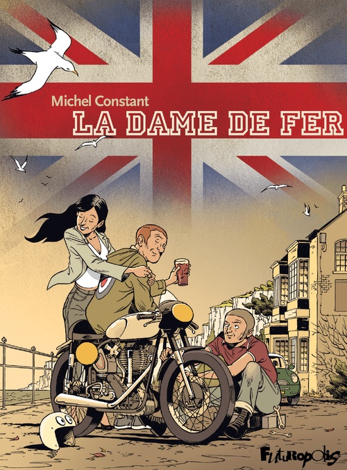 ebook cover of La dame de fer, by Béa Constant, Michel Constant