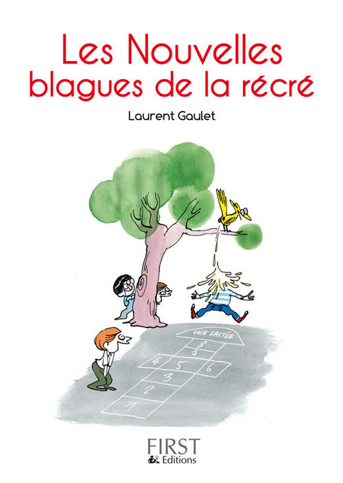 Couverture ebook de Le petit livre - les nouvelles blagues de la récré, de Laurent Gaulet