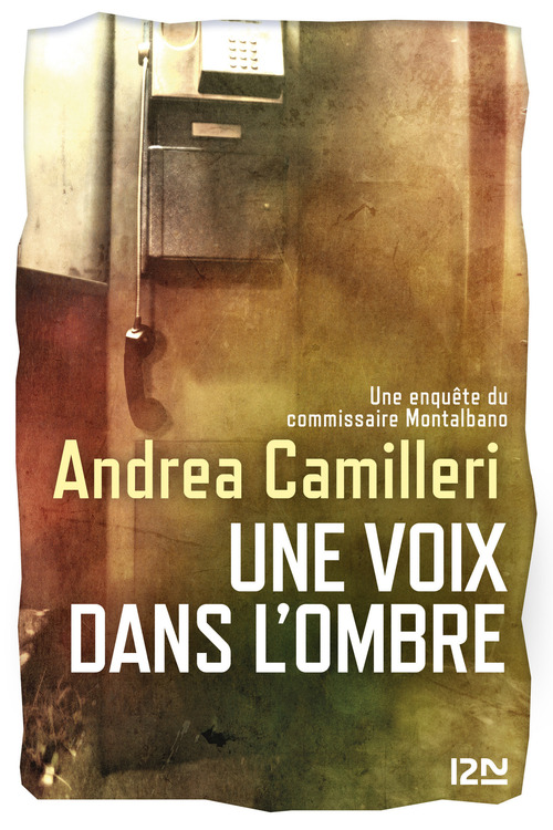 ebook cover of Une voix dans l'ombre, by Andrea Camilleri