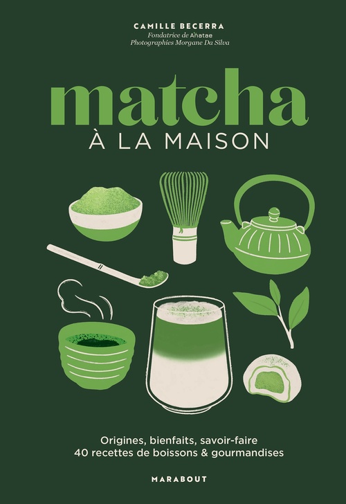 ebook cover of Matcha à la maison, by Camille Becerra
