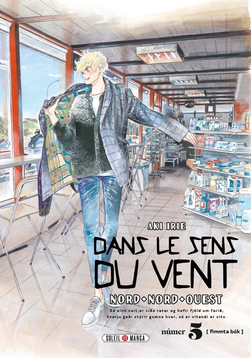 Couverture ebook de Dans le sens du vent T05 - Nord, Nord-Ouest, de Aki Irie