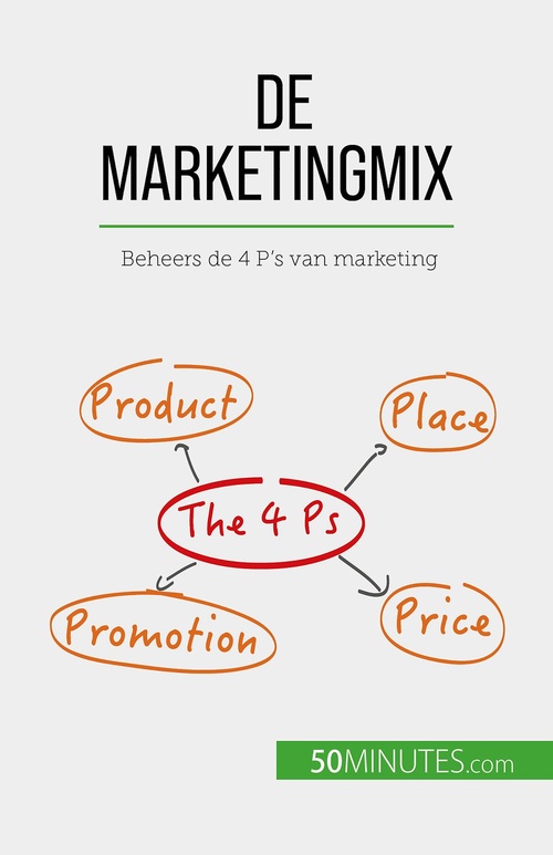 Couverture ebook de De marketingmix, de Morgane Kubicki