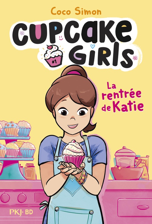 ebook cover of Cupcake Girls - La bande dessinée - Tome 1 La rentrée de Katie, by Coco Simon