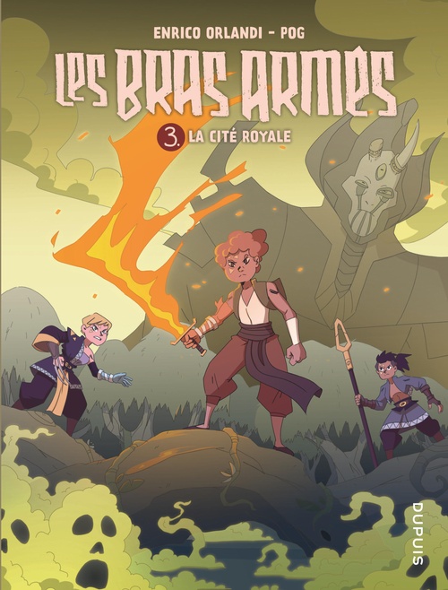 ebook cover of Les bras armés - Tome 3 - La cité royale, by Pog