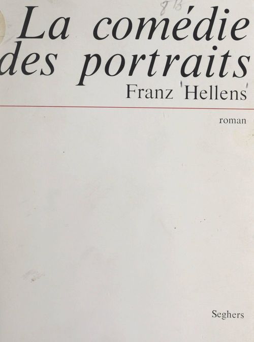 Couverture ebook de La comédie des portraits, de Franz Hellens