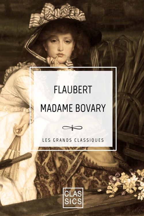 ebook cover of Madame Bovary, by Gustave Flaubert