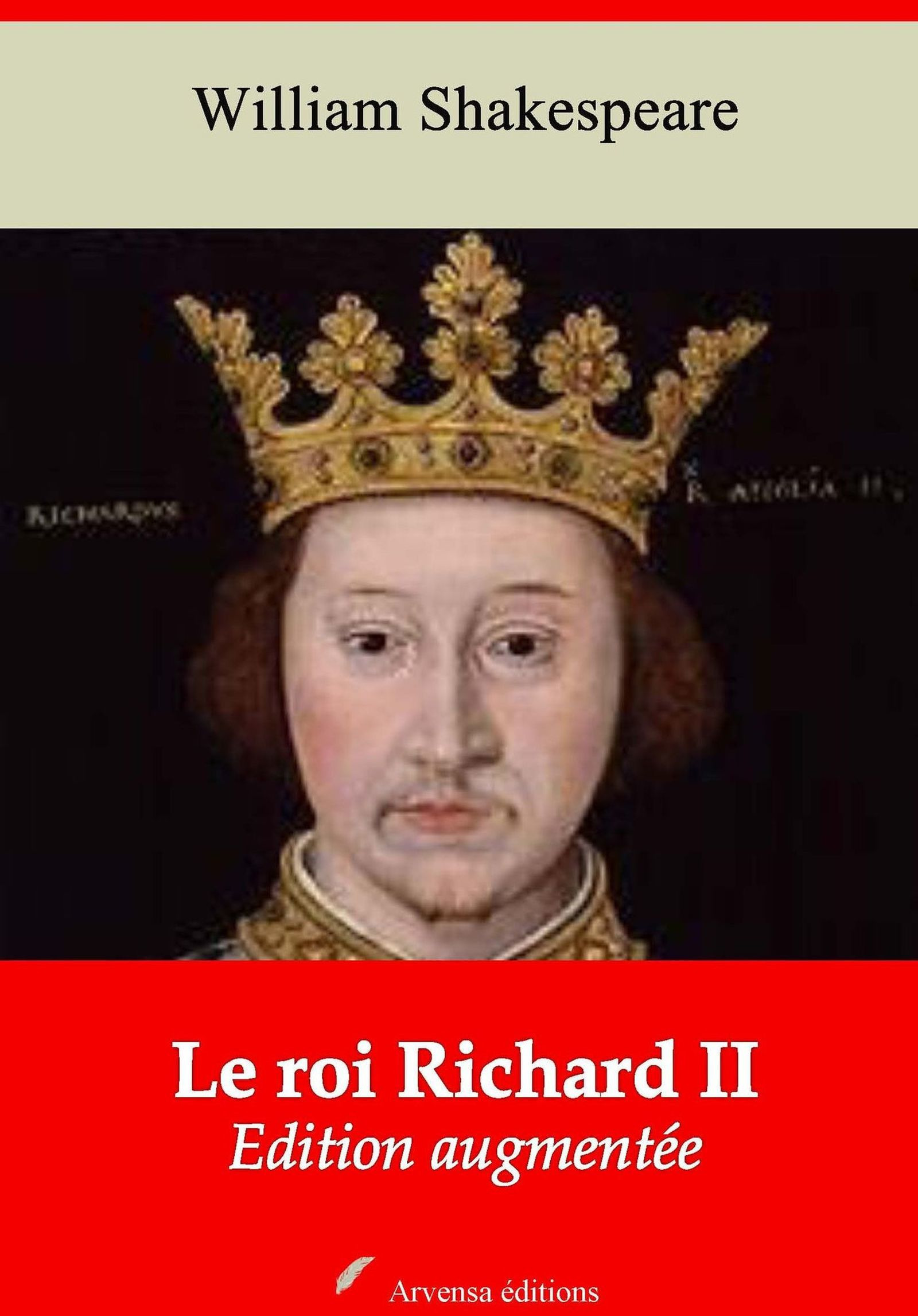 ebook cover of Le Roi Richard II - suivi d'annexes, by William Shakespeare