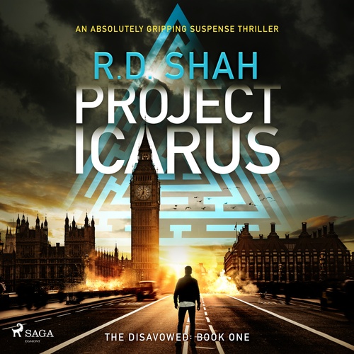 audiobook cover of Project Icarus, by R.D. Shah
