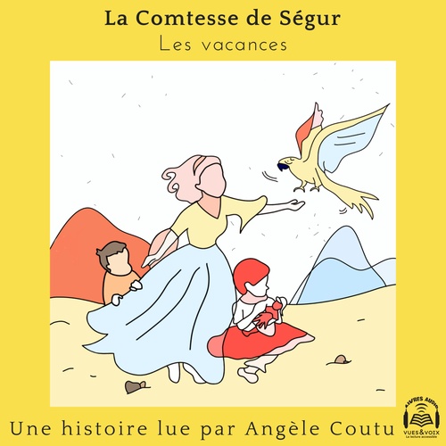 audiobook cover of Les vacances, by Comtesse De Segur