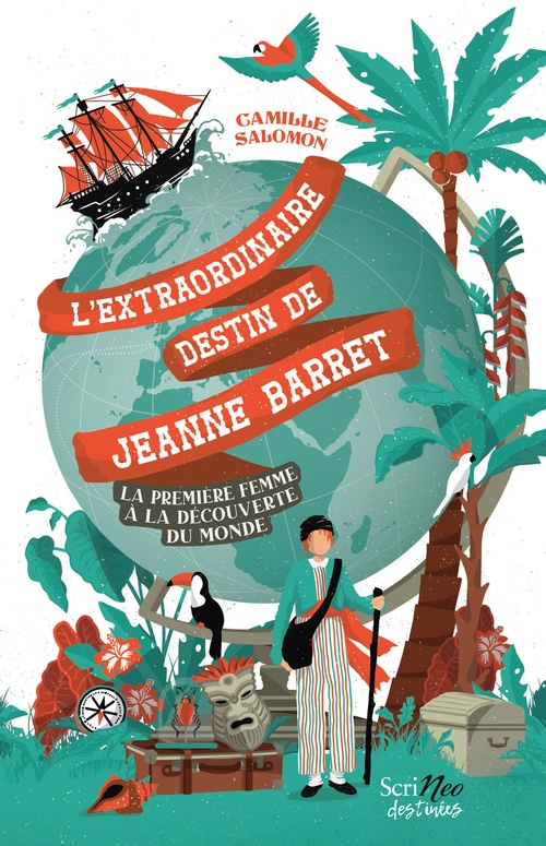 ebook cover of L'extraordinaire destin de Jeanne Barret - La première femme à la découverte du monde, by Camille Salomon