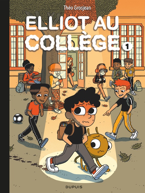 Couverture ebook de Elliot au collège - Tome 1 - Panique en sixième, de Théo Grosjean