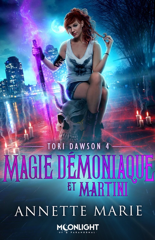 ebook cover of Magie démoniaque et Martini, by Annette Marie