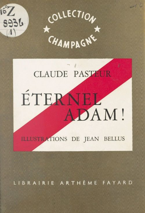 ebook cover of Éternel Adam !, by Claude Pasteur