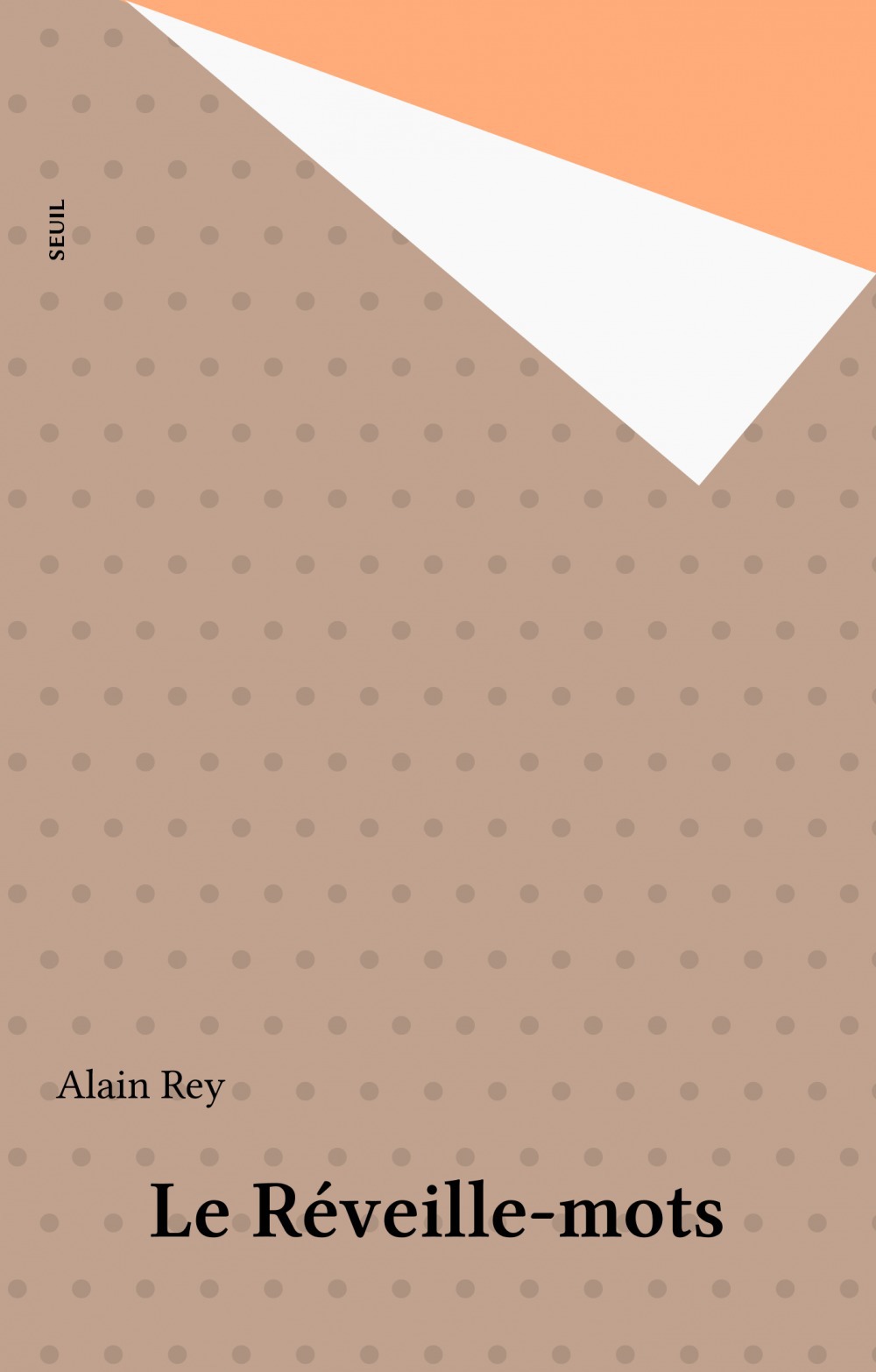 ebook cover of Le Réveille-mots, by Rey Alain