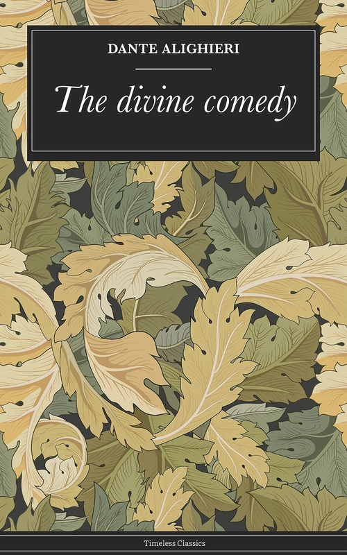 ebook cover of The divine comedy, by Dante Alighieri