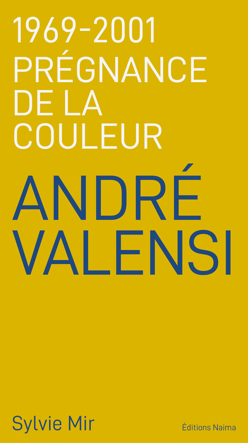 ebook cover of André Valensi, Prégnance de la couleur, 1969-2001, by Sylvie Mir