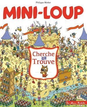 Couverture ebook de Mini-Loup Cherche et Trouve, de Philippe Matter