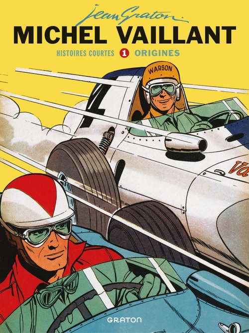Couverture ebook de Michel Vaillant - Histoires courtes - Tome 1 - Origines, de Jean Graton