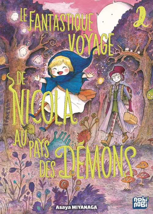 Couverture ebook de Le Fantastique voyage de Nicola au pays des démons T02, de Asaya Miyanaga
