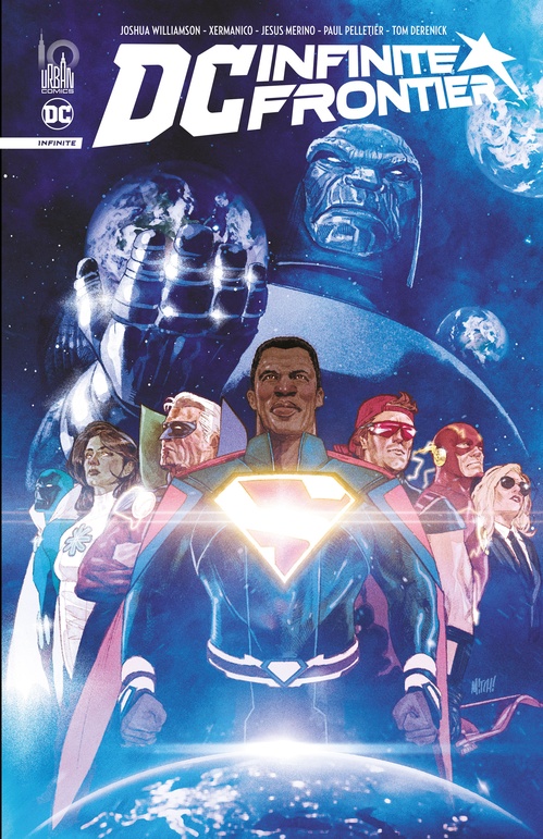 Couverture ebook de DC Infinite Frontier, de Joshua Williamson, Collectif