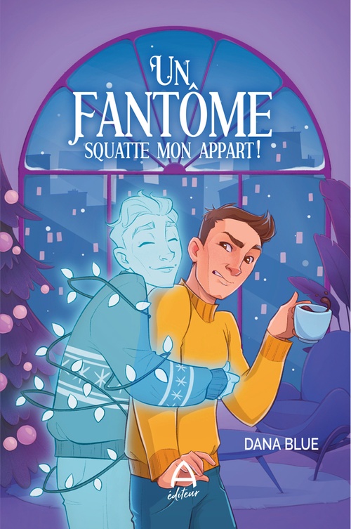 Couverture ebook de Un fantôme squatte mon appart!, de Dana Blue