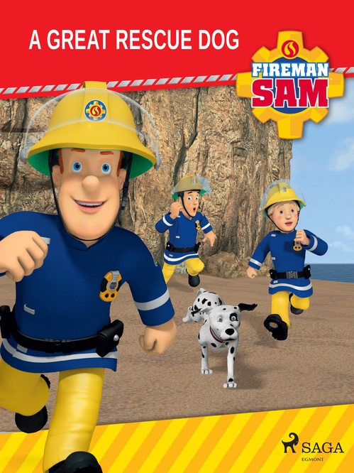 Couverture ebook de Fireman Sam - A Great Rescue Dog, de Mattel