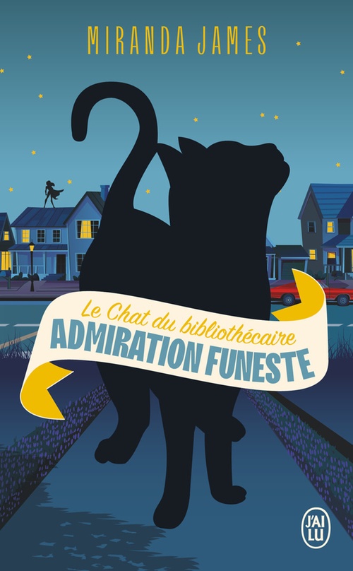 ebook cover of Le Chat du bibliothécaire (Tome 5) - Admiration funeste, by Miranda James
