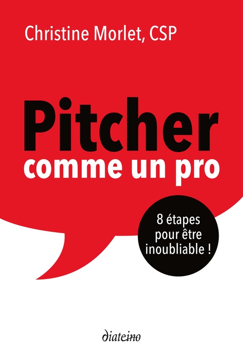 Couverture ebook de Pitchez comme pro - 8 étapes pour être inoubliable !, de Christine Morlet