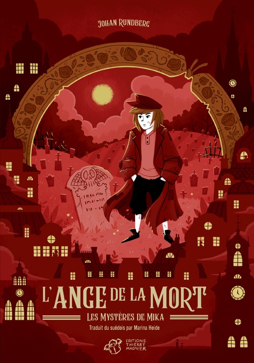 ebook cover of L'ange de la mort, by Johan Rundberg