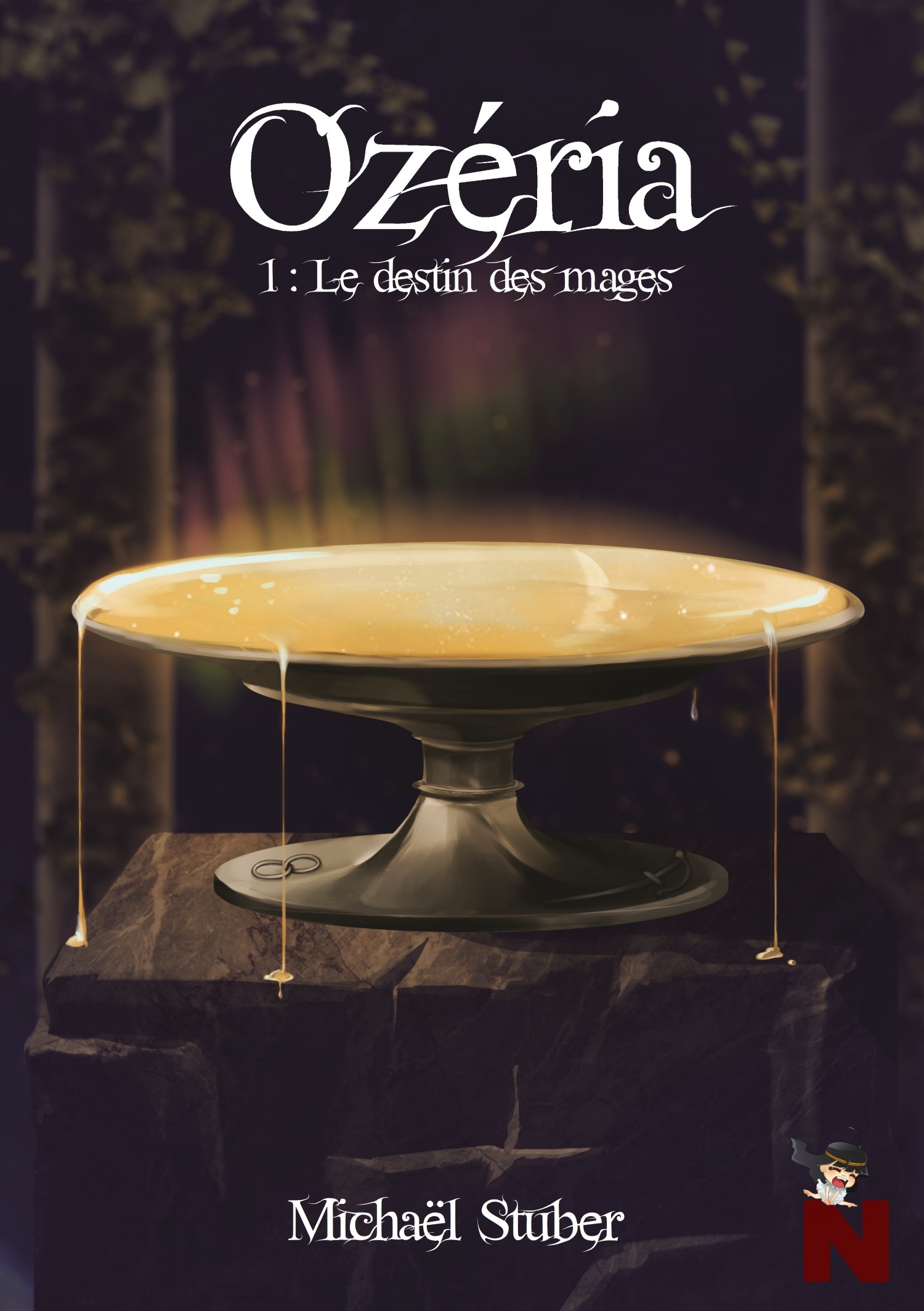 ebook cover of Ozéria, by Michael Stuber