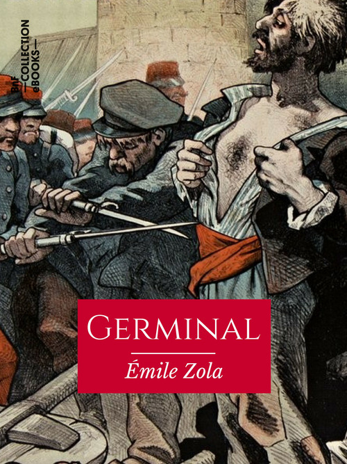 ebook cover of Germinal, by Emile Zola