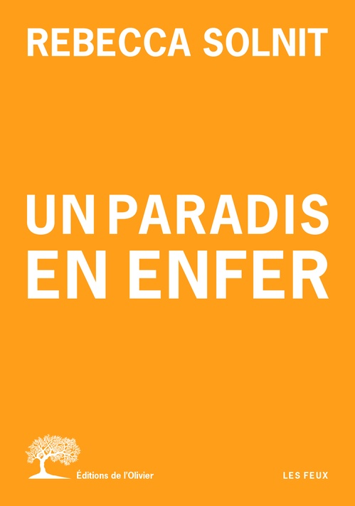 ebook cover of Un paradis en enfer, by Rebecca Solnit