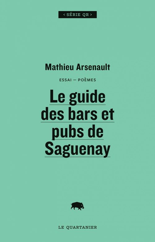 Couverture ebook de Le guide des bars et pubs de Saguenay, de Arsenault Mathieu